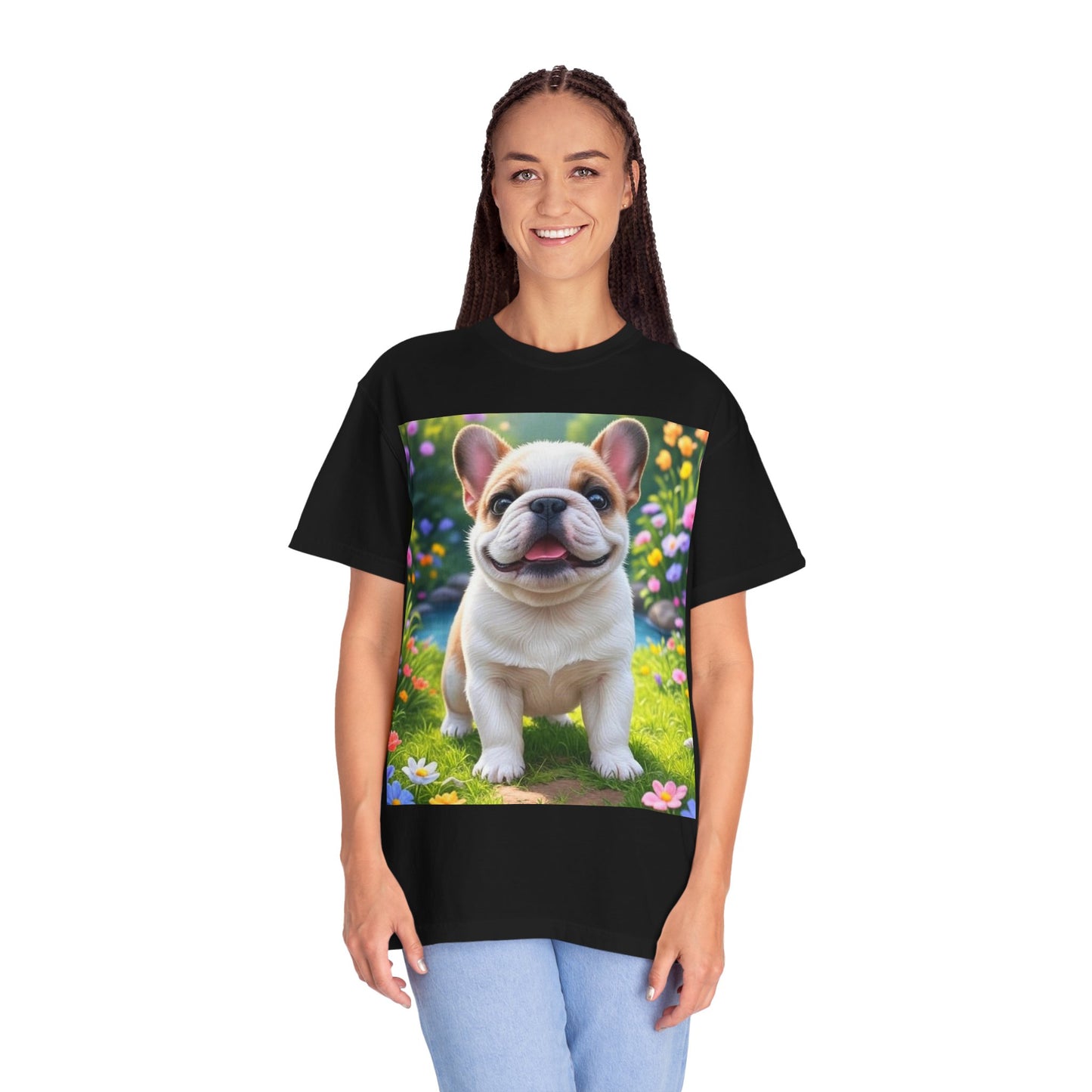 Cute Dog Graphic T-Shirt, Gift for Pet Lovers, Animal Lovers Tee, Casual Wear, Birthday Gift, Unisex Tee