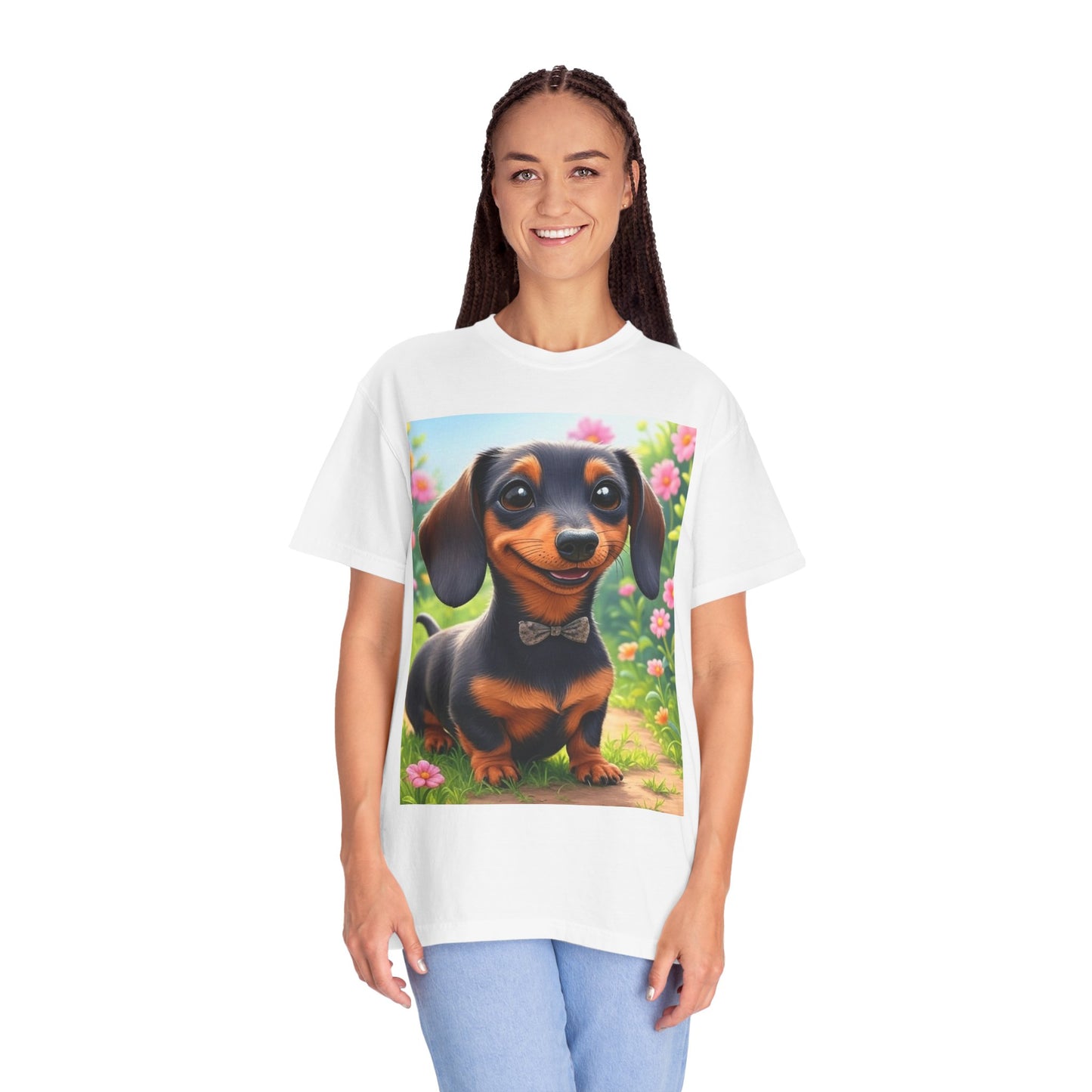 Cute Dog Graphic T-Shirt, Gift for Pet Lovers, Animal Lovers Tee, Casual Wear, Birthday Gift, Unisex Tee
