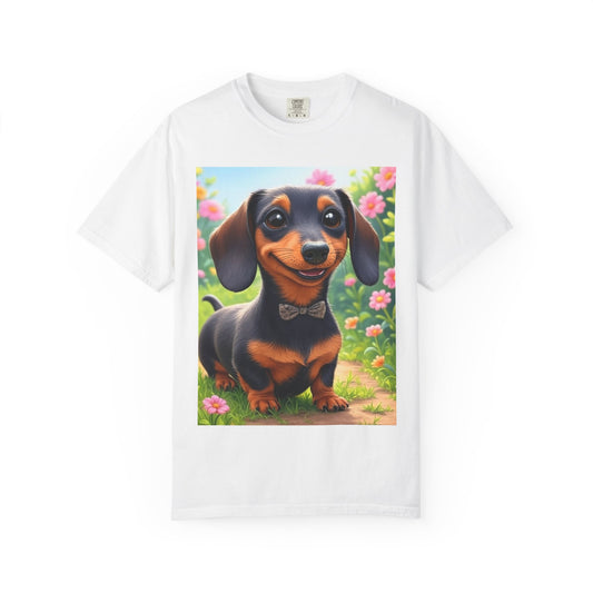 Cute Dog Graphic T-Shirt, Gift for Pet Lovers, Animal Lovers Tee, Casual Wear, Birthday Gift, Unisex Tee