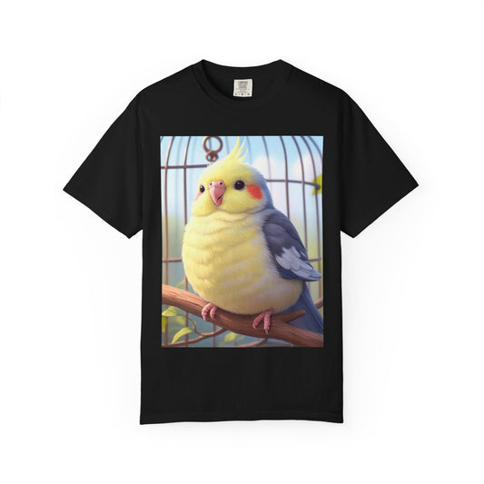 Cute Bird Graphic T-Shirt, Gift for Pet Lovers, Animal Lovers Tee, Casual Wear, Birthday Gift, Unisex Tee