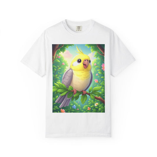 Cute Bird Graphic T-Shirt, Gift for Pet Lovers, Animal Lovers Tee, Casual Wear, Birthday Gift, Unisex Tee