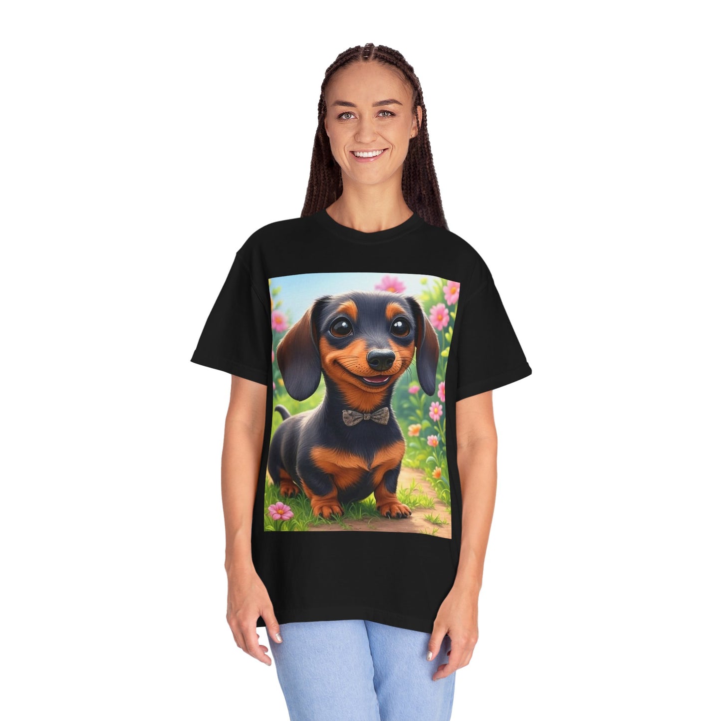 Cute Dog Graphic T-Shirt, Gift for Pet Lovers, Animal Lovers Tee, Casual Wear, Birthday Gift, Unisex Tee