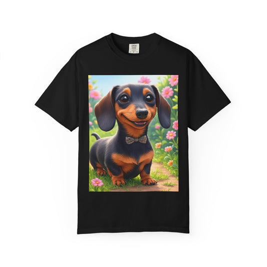 Cute Dog Graphic T-Shirt, Gift for Pet Lovers, Animal Lovers Tee, Casual Wear, Birthday Gift, Unisex Tee