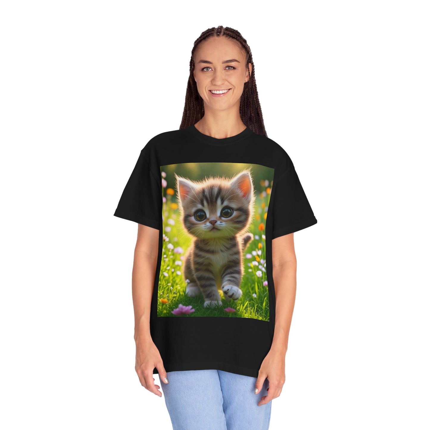 Kitten Unisex T-shirt - Cute, Whimsical Design